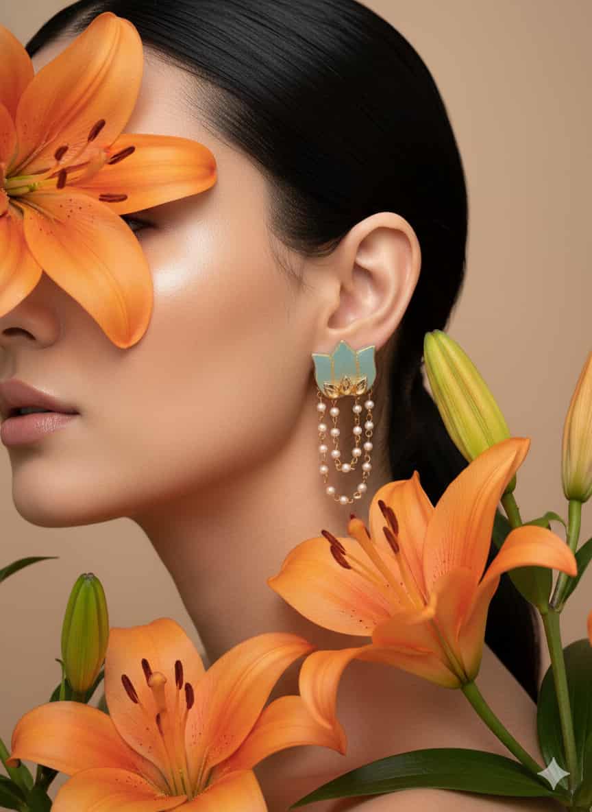 Sheeshmahal Bloom by Velaora Jewels